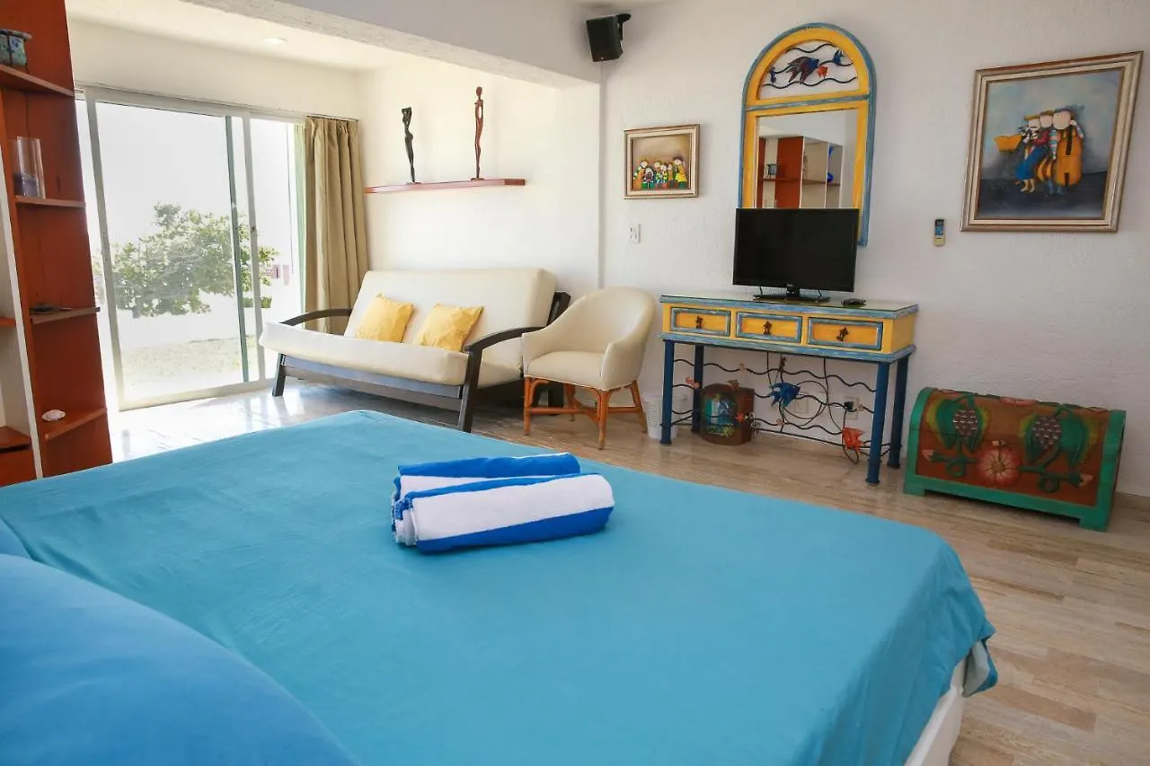 Beach&Ocean Front Apartments Brisas Cancun Zona Hotelera México